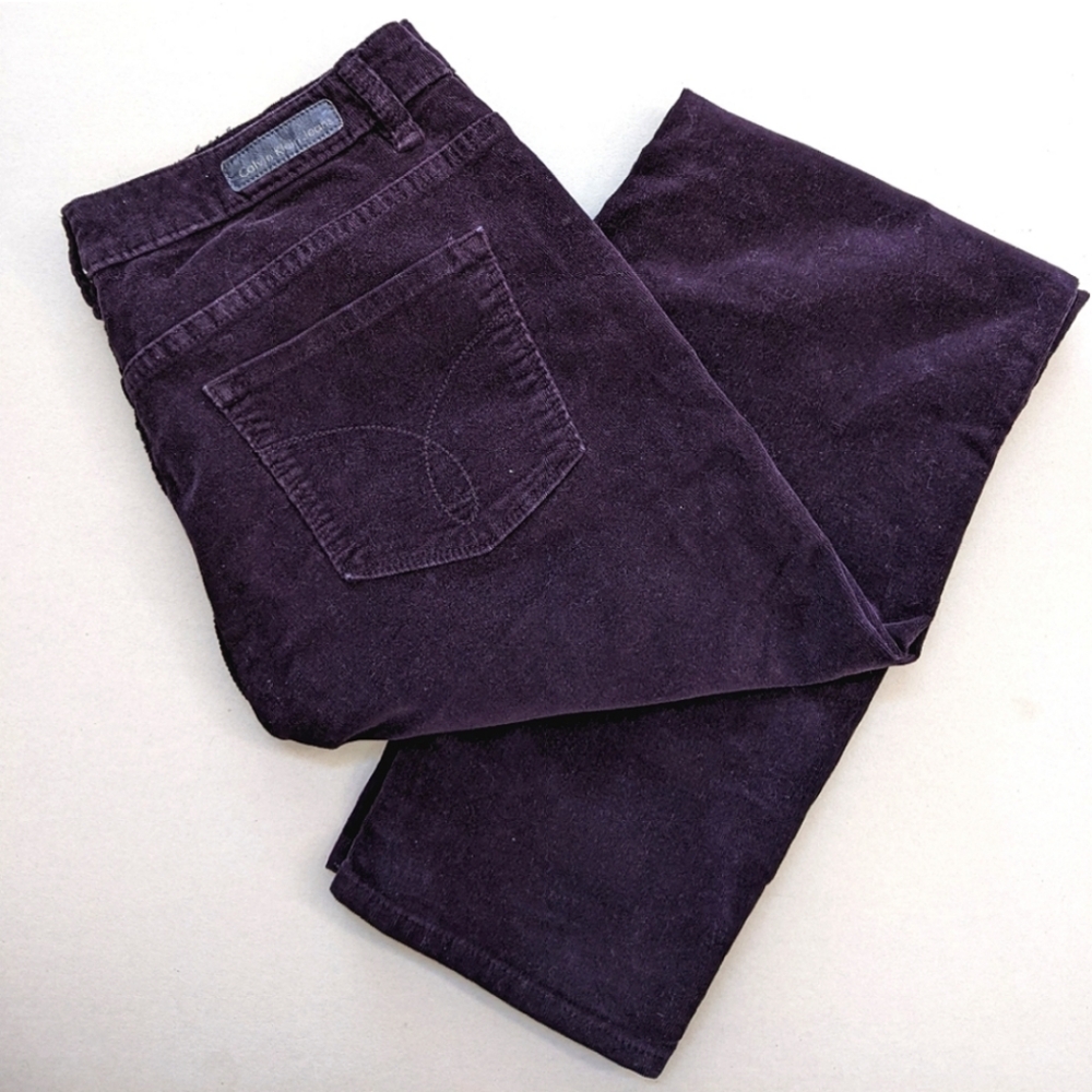 CK Calvin Klein corduroy pants, size 12